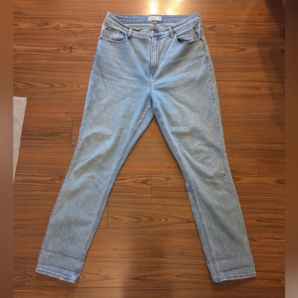 Abercrombie & Fitch Denim - Abercrombie & Fitch Light Blue High-Rise Jeans